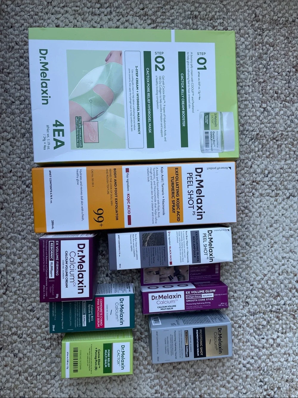 Dr.Melaxin skincare bundles